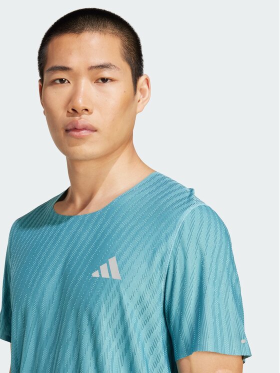 adidas adidas Koszulka techniczna Adi365 Running CLIMACOOL+ Turkusowy Regular Fit