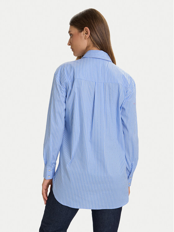 Morgan Morgan Krekls 252-CRAY Zils Loose Fit