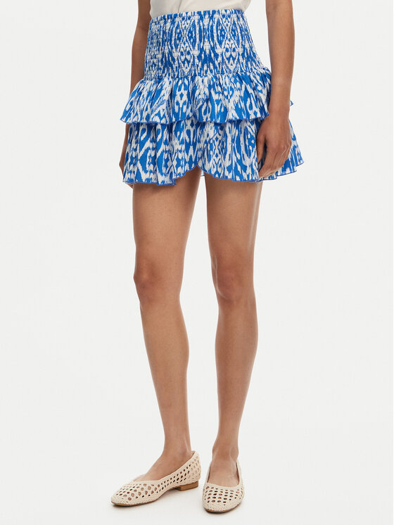 ONLY ONLY Cпідниця-міні Nadja 15351182 Голубий Regular Fit