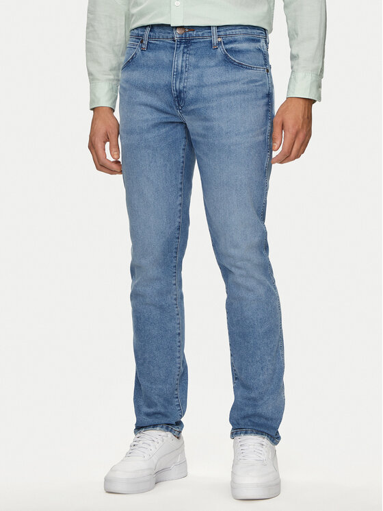 Wrangler Wrangler Jeans Larston W18SYLZ70 112330749 Blu Slim Taper Fit