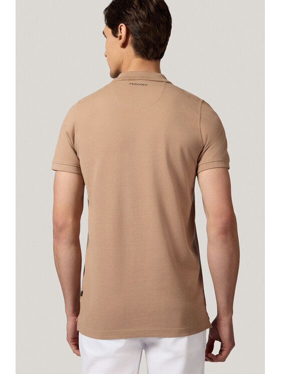 Próchnik Próchnik Polo PM5 PO073125000022 Beżowy Regular Fit