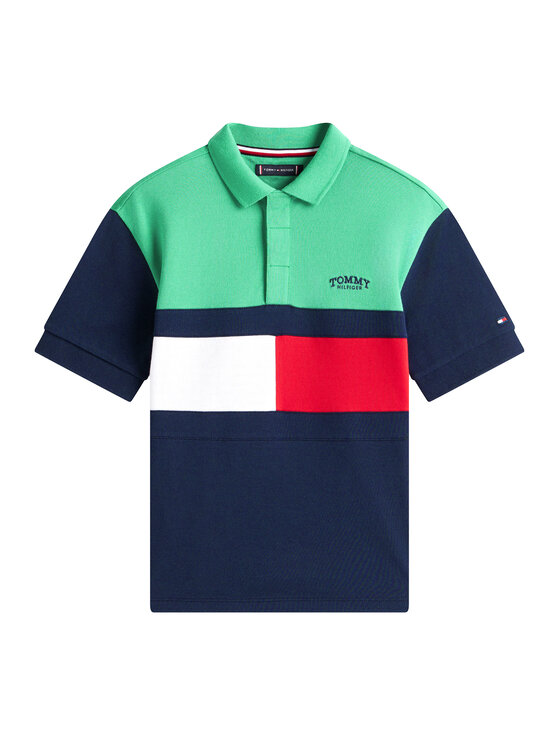 Tommy Hilfiger Tommy Hilfiger Polokošeľa KB0KB10413 Farebná Regular Fit