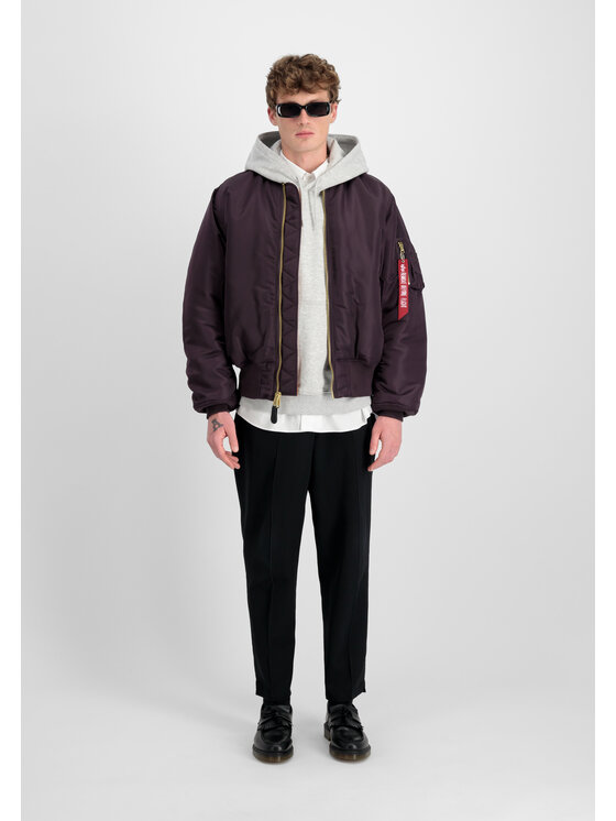 Alpha Industries Alpha Industries Kurtka bomber MA-1 Heritage Bomber Jacket Fioletowy Core Fit