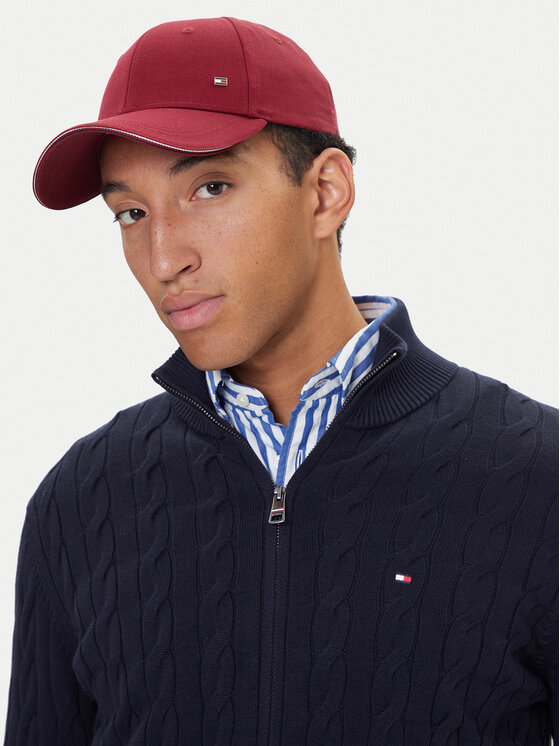 Tommy Hilfiger Tommy Hilfiger Strickjacke MW0MW40440 Dunkelblau Regular Fit