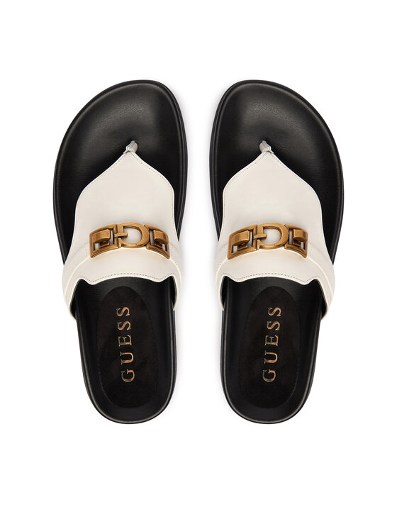 Guess Guess Varbavahesandaalid FLJFRR LEA03 Valge