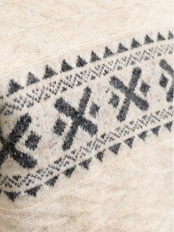 Jack & Jones Jack & Jones Megztinis Blumax 12286244 Smėlio Relaxed Fit