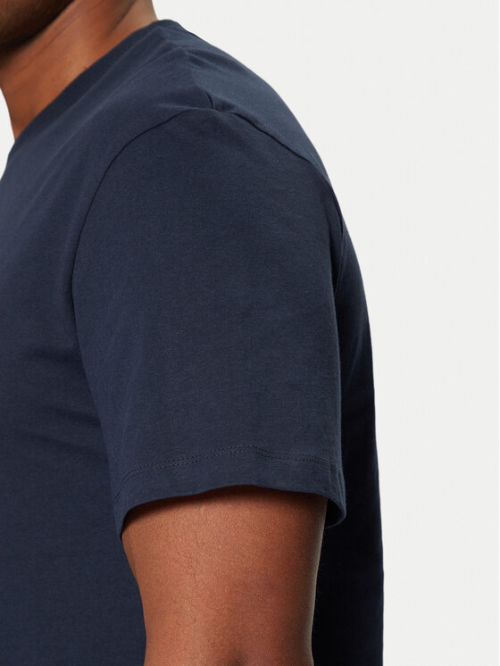 Jack & Jones Jack & Jones Tričko 12257579 Tmavomodrá Relaxed Fit