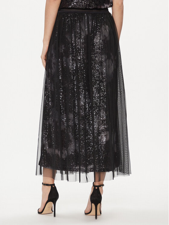 Liu Jo Liu Jo Спідниця з фатину TA4019 J4623 Чорний Regular Fit