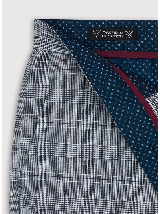 Pako Lorente Pako Lorente Szorty P24SF-WS-004 Granatowy Classic Fit