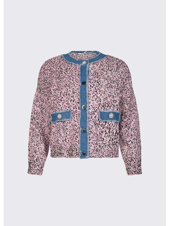 Liu Jo Liu Jo Kardigan WA6084MA70RL9048 Różowy Regular Fit