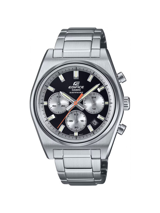 Casio Pulkstenis Edifice Casio Sapphire Chronograph EFB-730D-1AVUEF Sudraba