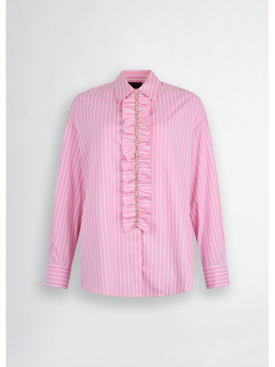 Liu Jo Liu Jo Camicia CA5020T2953C3605 Rosa Regular Fit