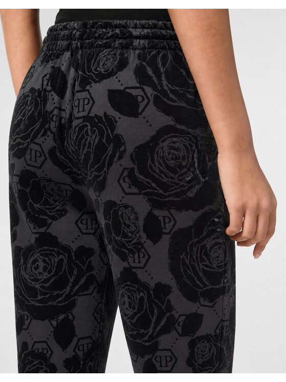 PHILIPP PLEIN PHILIPP PLEIN Spodnie dresowe 31057 Czarny Jogger Fit