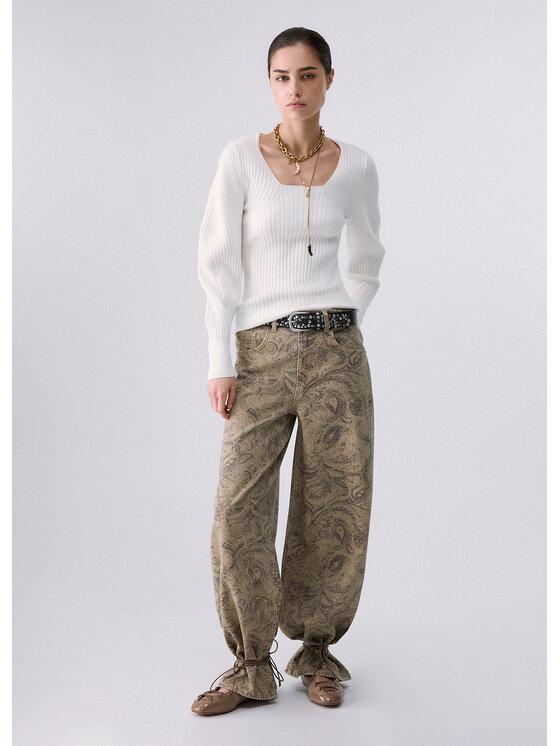 Liu Jo Liu Jo Maglione WF6431MA54S10701 Bianco Regular Fit