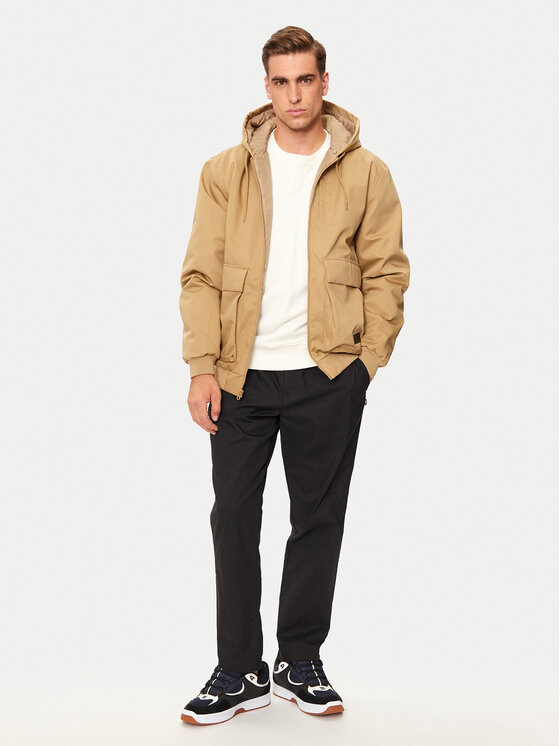 DC DC Μπουφάν μεταβατικό Escalate ADYJK03177 Μπεζ Regular Fit
