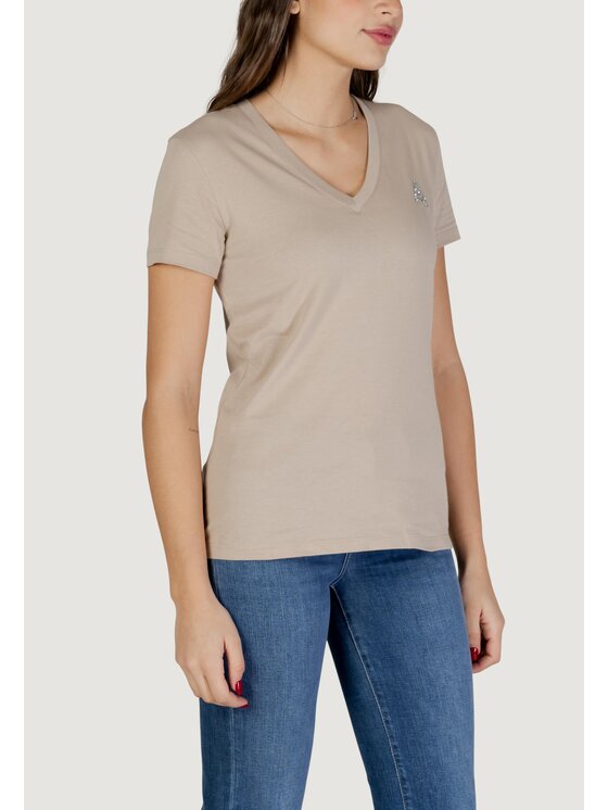 Armani Exchange Armani Exchange T-shirt XW002330 AF10356 Beige Casual Fit