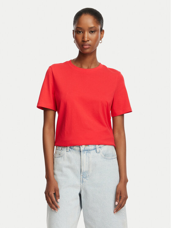 Vero Moda Póló Paulina 10316991 Rózsaszín Regular Fit