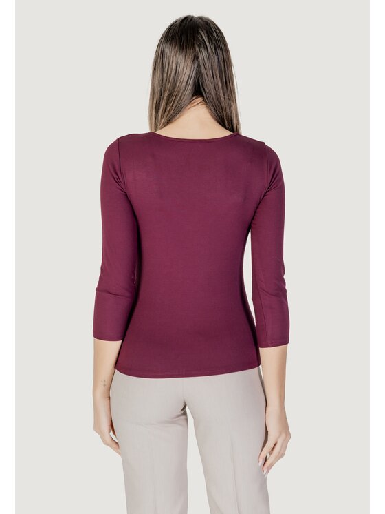 Morgan De Toi Morgan De Toi T-shirt 251-TDOUNIA Viola Shirt Fit
