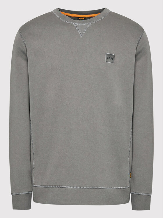 Boss Sweatshirt Westart 50468443 Grau Relaxed Fit | Modivo.de