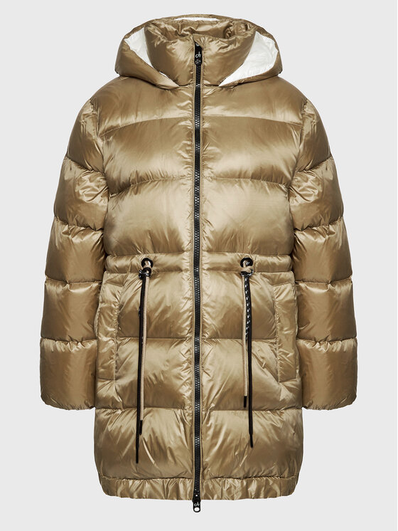 Deha Deha Kurtka puchowa D73880 Beżowy Regular Fit