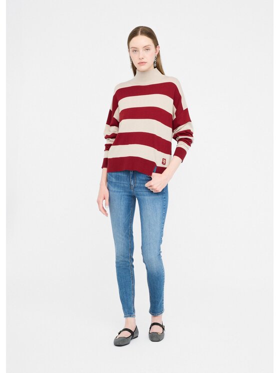 Liu Jo Liu Jo Maglione MF5399MA16RC3850 Rosso Regular Fit