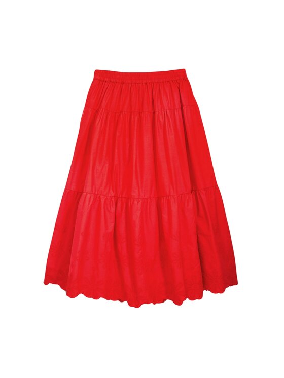 Desigual Desigual Gonna midi Fal tolstoi Rosso Regular Fit