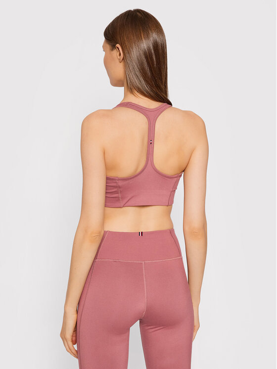 Tommy Hilfiger Tommy Hilfiger Biustonosz sportowy Intensity Graphic S10S100973 Różowy