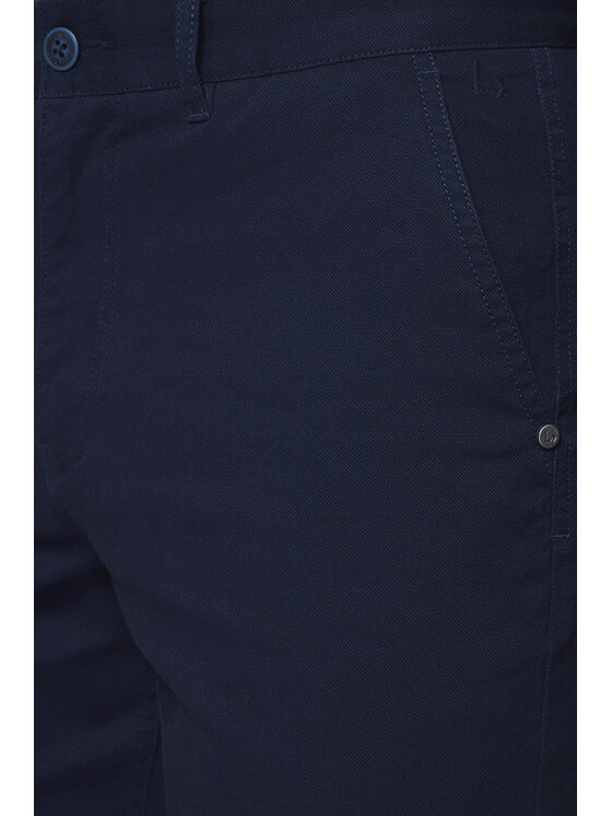 Lancerto Lancerto Szorty materiałowe Havana SZO082124000006 Granatowy Regular Fit
