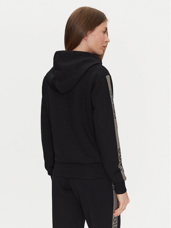 Guess Guess Mikina W5RQ03 KBYE2 Černá Regular Fit