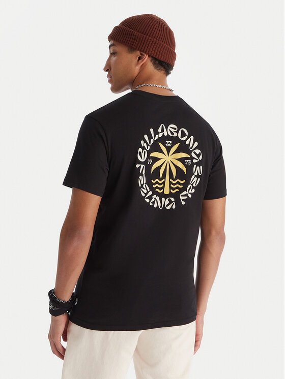 Billabong Billabong Футболка Estarda EBYZT00394 Чорний Regular Fit