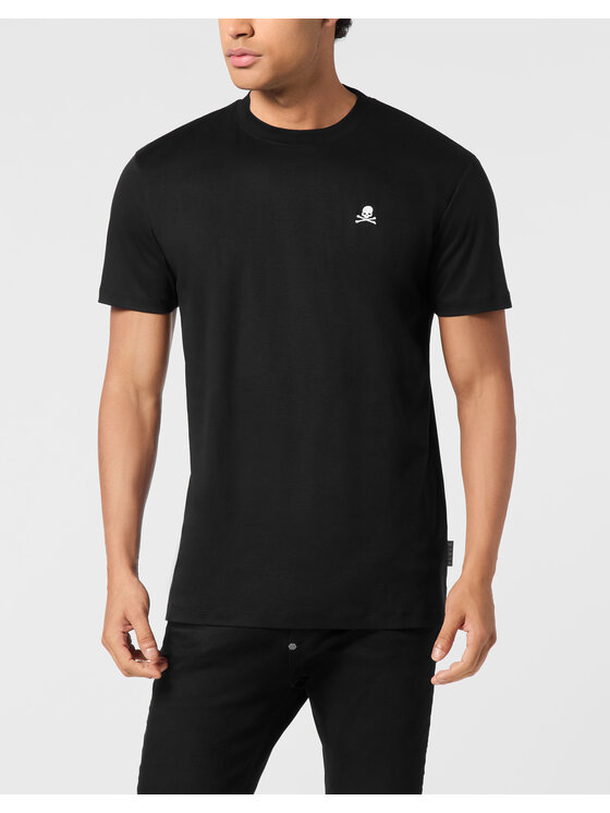 PHILIPP PLEIN PHILIPP PLEIN T-Shirt 26255 Czarny Regular Fit