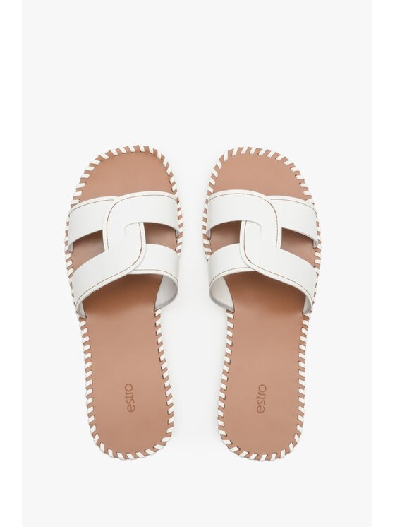 Estro Estro Ciabatte ER00113379 Bianco