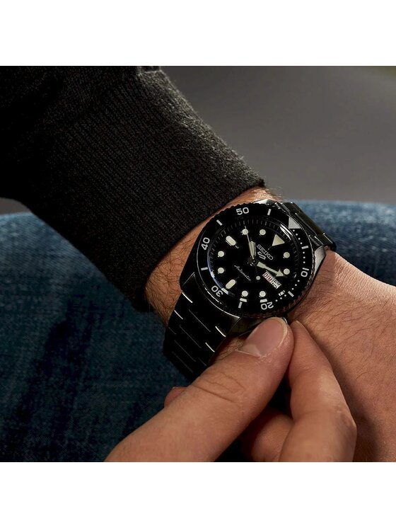 Seiko Seiko Hodinky SRPD Strieborná