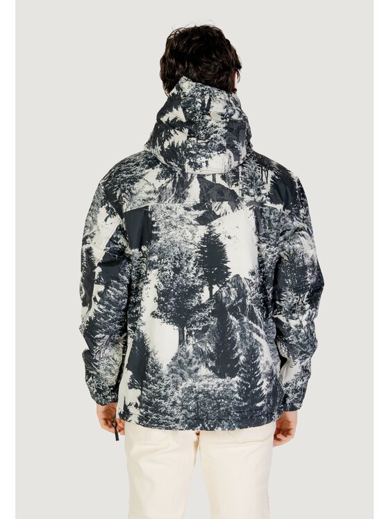 Napapijri Napapijri Kurtka puchowa RAINFOREST NEXT AOP AOP DET Beżowy Iconic Fit