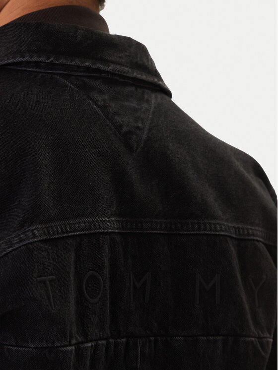 Tommy Jeans Tommy Jeans Džínsová bunda Ryan DM0DM22670 Čierna Regular Fit