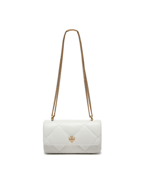 Tory Burch Tory Burch Дамска чанта Mini Kira Diamond 154710 Бял