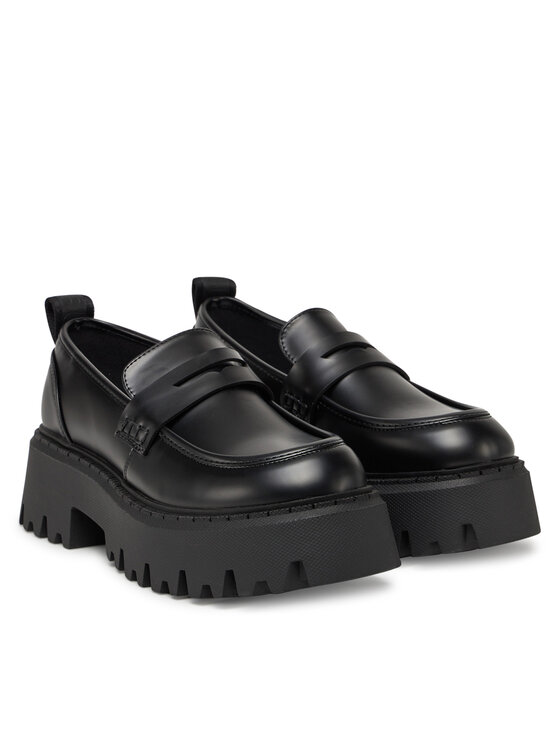 Buffalo Buffalo Loaferice Aspen Loafer 1624079 Crna