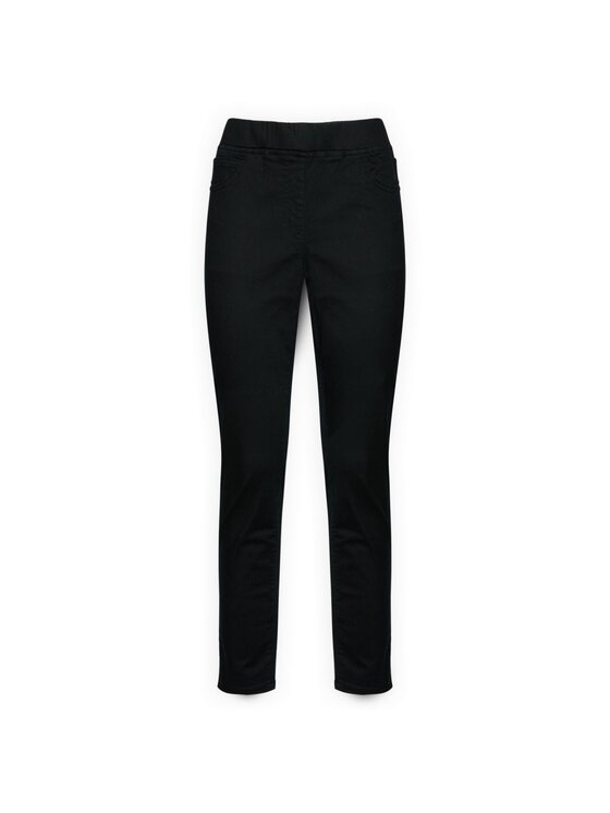 Elena Mirò Elena Mirò Pantaloni di tessuto P108P000220N033 Nero Regular Fit