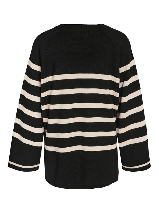 Noisy May Noisy May Sweter 27027534 Czarny Relaxed Fit