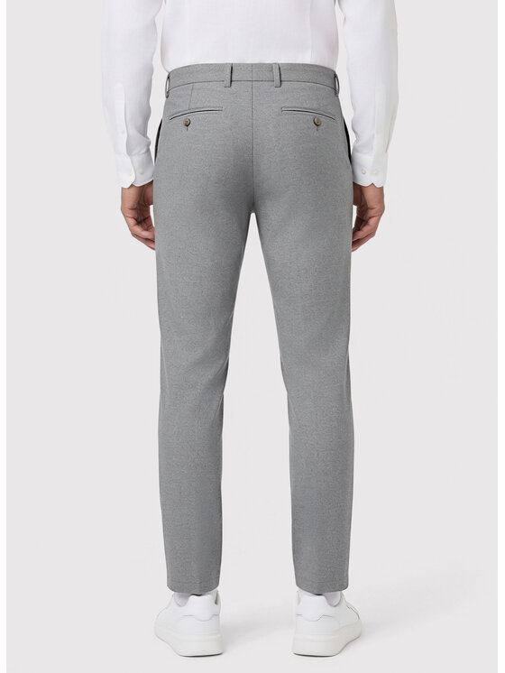 Pako Lorente Pako Lorente Chinosy P26WF-WX-005 Szary Regular Fit