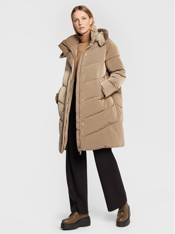 Calvin Klein Calvin Klein Зимно яке Modern K20K204690 Бежов Regular Fit