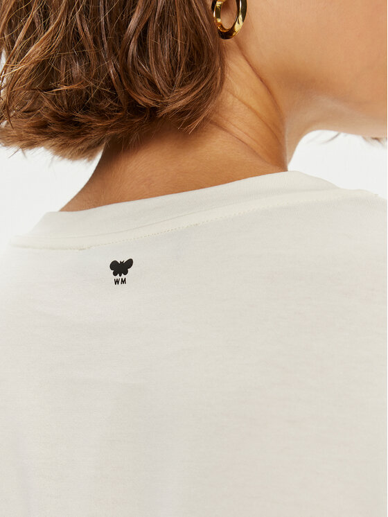 Weekend Max Mara Weekend Max Mara T-shirt Xanadu 2425946041600 Écru Oversize