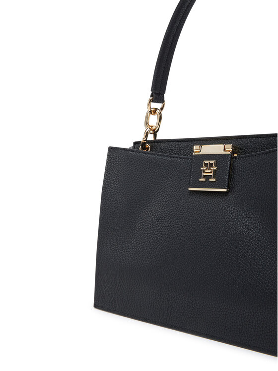 Tommy Hilfiger Tommy Hilfiger Kabelka Th Her Mini Tote AW0AW17190 Černá
