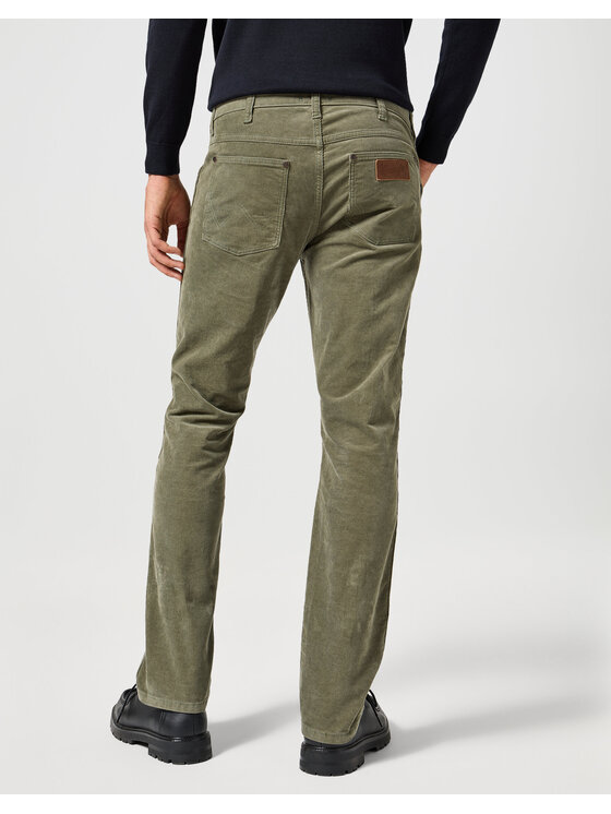 Wrangler Wrangler Jeansy GREENSBORO Zielony Straight Leg