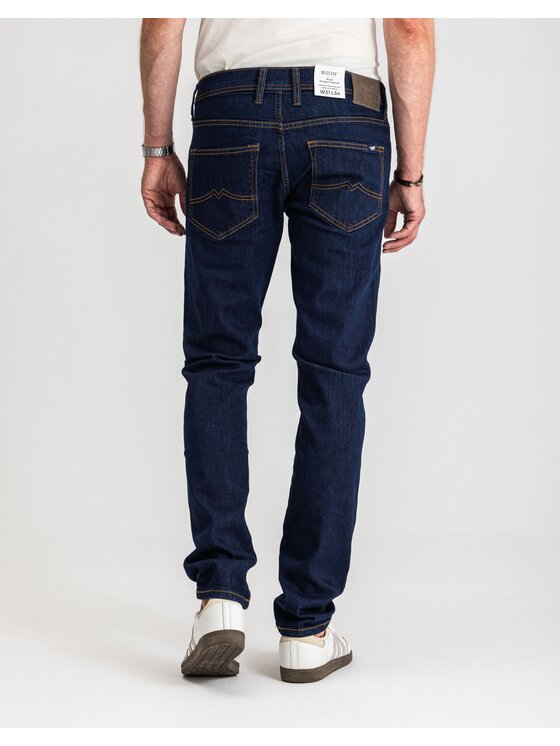 Mustang Mustang Jeansy OREGON TAPERED Niebieski Slim Fit