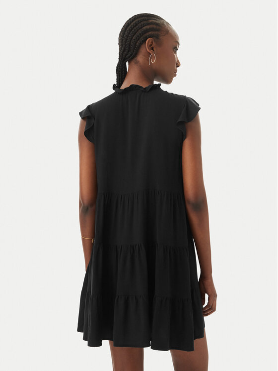 Vero Moda Vero Moda Sukienka codzienna Alba 10342656 Czarny Regular Fit