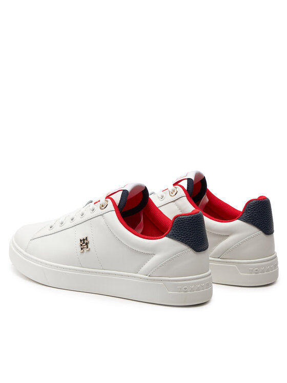 Tommy Hilfiger Tommy Hilfiger Сникърси Essential Elevated Court Sneaker FW0FW07685 Екрю