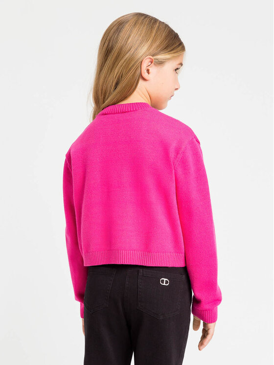 TWINSET TWINSET Sweter 232GJ3743 Różowy Regular Fit