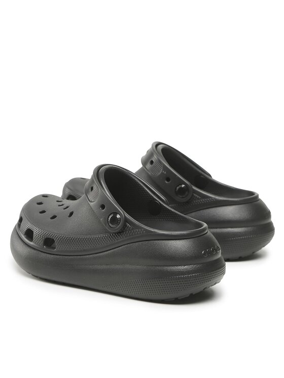 Crocs Crocs Šlepetės Classic Crush Clog 207521 Juoda