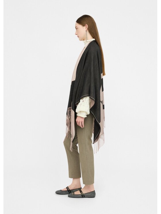 Liu Jo Liu Jo Poncho 2F5031T030022222 Nero Regular Fit